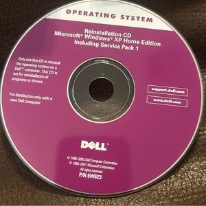 Dell‎ Purple Recovery CDs
